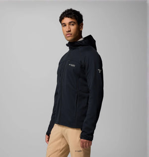 Columbia. Men's Arctic Crest Bonded Full Zip Jacket in Black