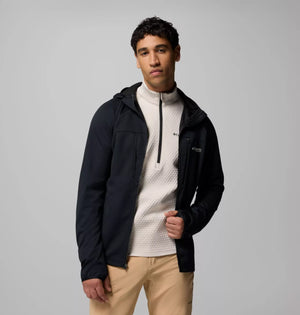 Columbia. Men's Arctic Crest Bonded Full Zip Jacket in Black