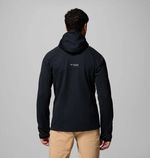 Columbia. Men's Arctic Crest Bonded Full Zip Jacket in Black