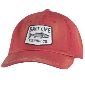 Salt Life. Life On The Sea Hat, Washed Red