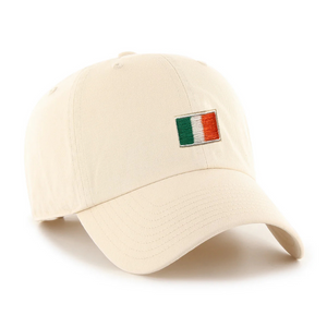 47 Brand. Irish Flag Base Runner Clean Up Hat, Natural