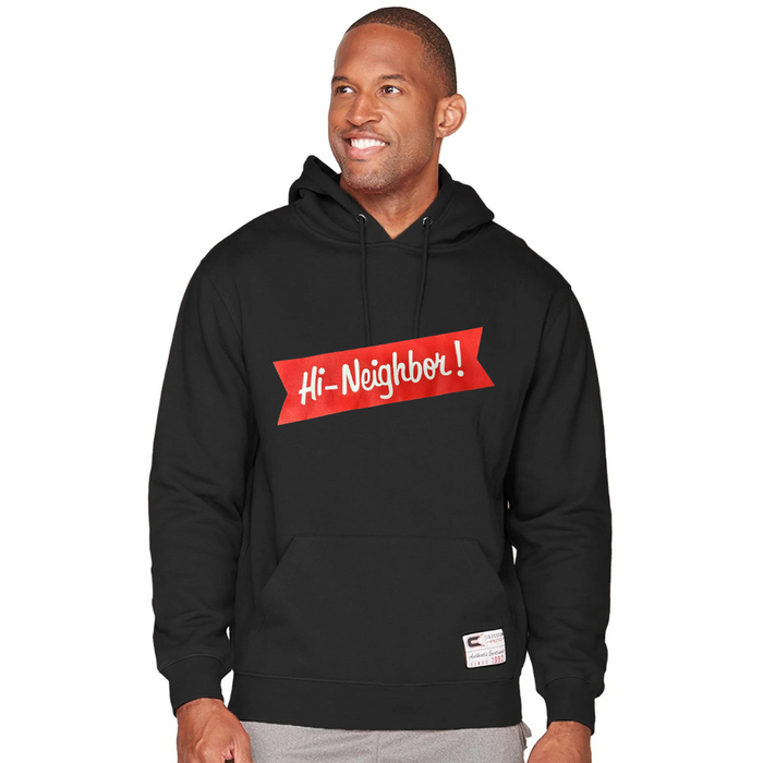 Hi Neighbor Hoodie, Black