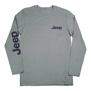 Jeep. Weekender Long Sleeve T-Shirt, Athletic Heather