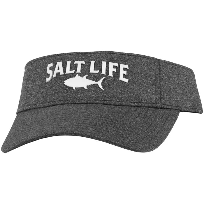 Salt Life Quest Visor Charcoal Jakesgoodnewport