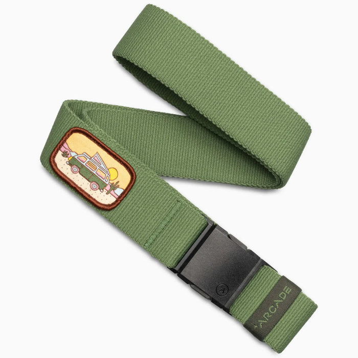 Arcade Belts. Earthling Pop Up Belt in Green