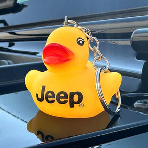 Jeep. Duck Keychain