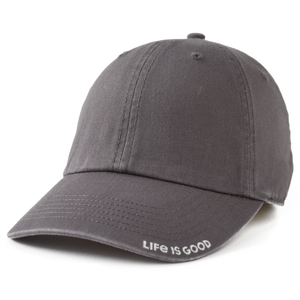 Life is Good. Solid Branded Chill Cap, Slate Gray – Jakesgoodnewport