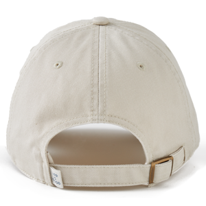 Life is Good. Solid Branded Chill Cap, Bone