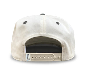 Celly Hockey. Charleston Street Hockey Snapback in Cream