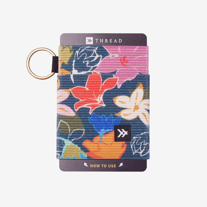 Thread. Elastic Wallet in Wildflower