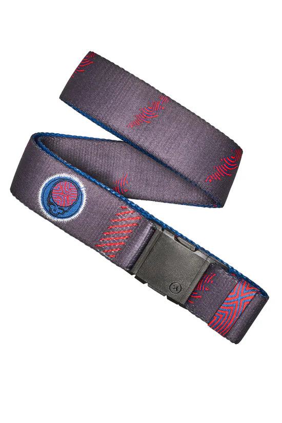 Arcade Belts. Grateful Dead We are Everywhere Belt in Charcoal
