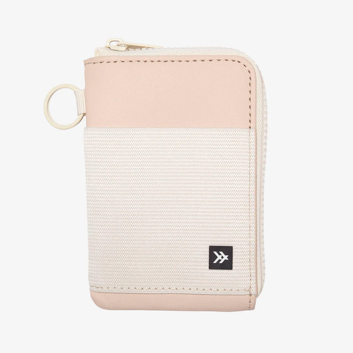 Thread Wallets. Zipper Wallet in Off White
