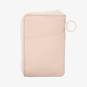 Thread Wallets. Zipper Wallet in Off White