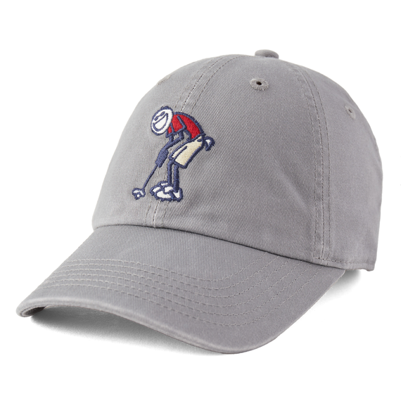 Life is Good. Jake Putter Chill Cap, Slate Gray