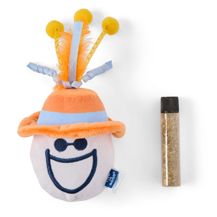 Life is Good x Chewy. Vintage Jake Catnip Kicker Toy