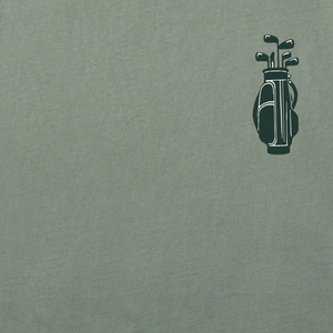 Life is Good. Men's A Few of My Favorite Golf Things Crusher Tee, Moss Green