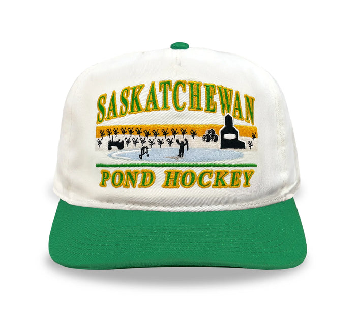 Celly Hockey. Saskatchewan Pond Hockey Snapback
