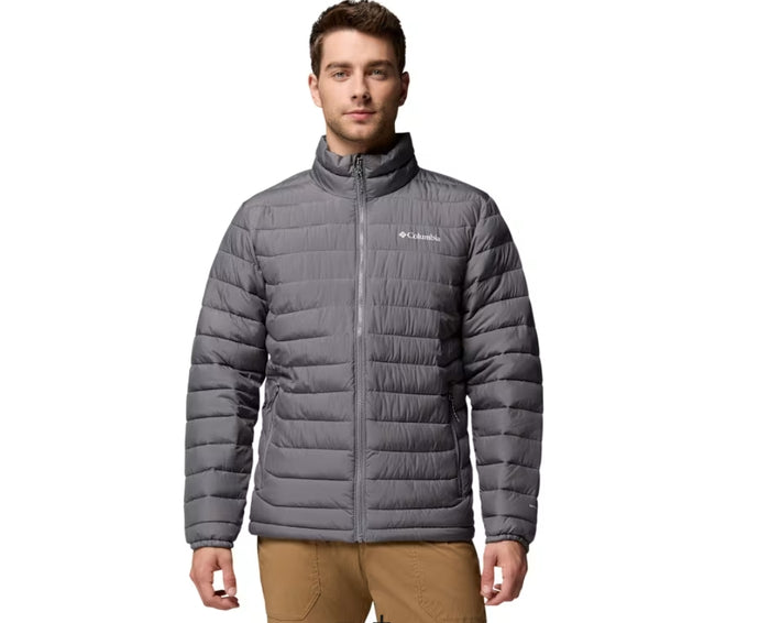 Columbia. Men's Powder Lite II Jacket in City Grey