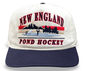 New England Pond Hockey Snapback