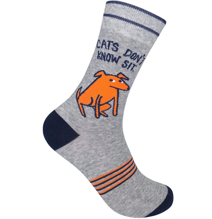 Funatic. Cats Don't Know Sit Socks