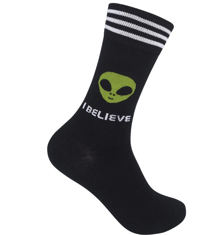 Funatic. I Believe Alien Socks