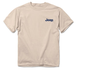 Jeep. Duck Trail Blazer T-Shirt in Ivory