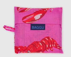 Baggu. Standard Reusable Bag in Pink Lobster