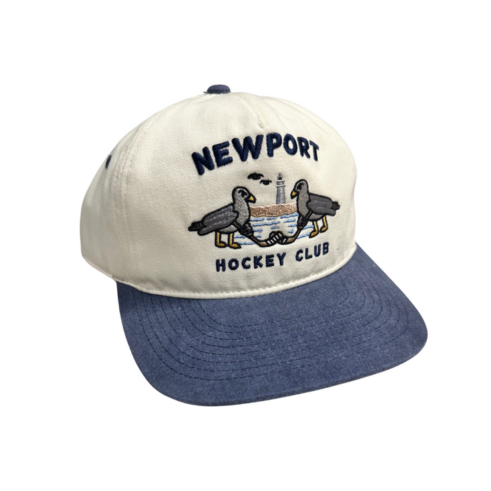 Celly Hockey. Newport Hockey Club in Cream