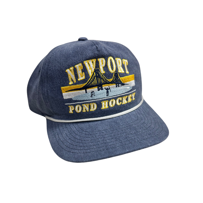Celly Hockey. Newport Pond Hockey in Denim