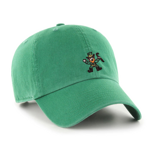 47 Brand. Leprechaun Base Runner Clean Up Hat, Kelly Green