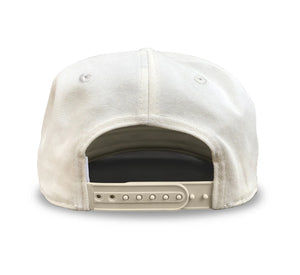 Celly Hockey. Connecticut Pond Hockey Snapback in Cream