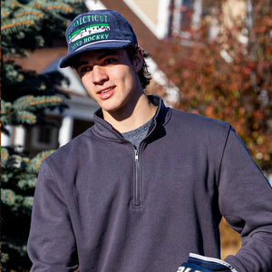 Celly Hockey. Connecticut Pond Hockey Snapback in Cordoruy