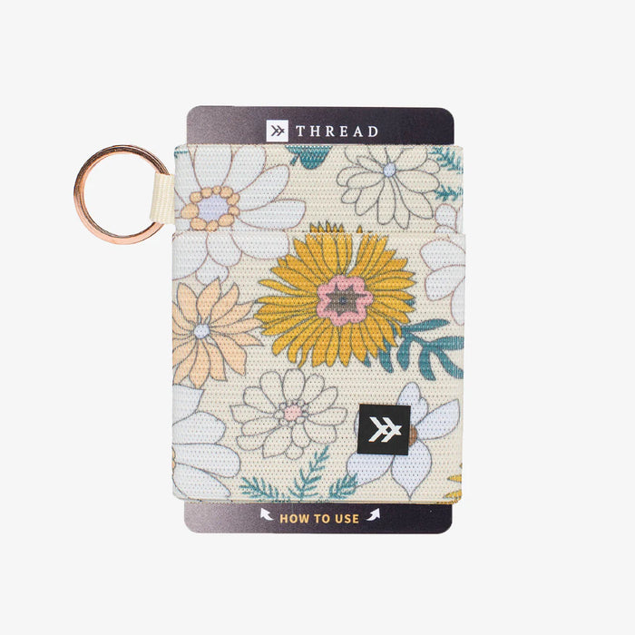 Thread. Elastic Wallet in Blossom