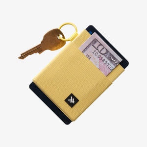 Thread Wallets. Elastic Wallet in Lemon