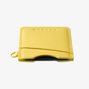 Thread Wallets. Vertical Wallet in Lemon
