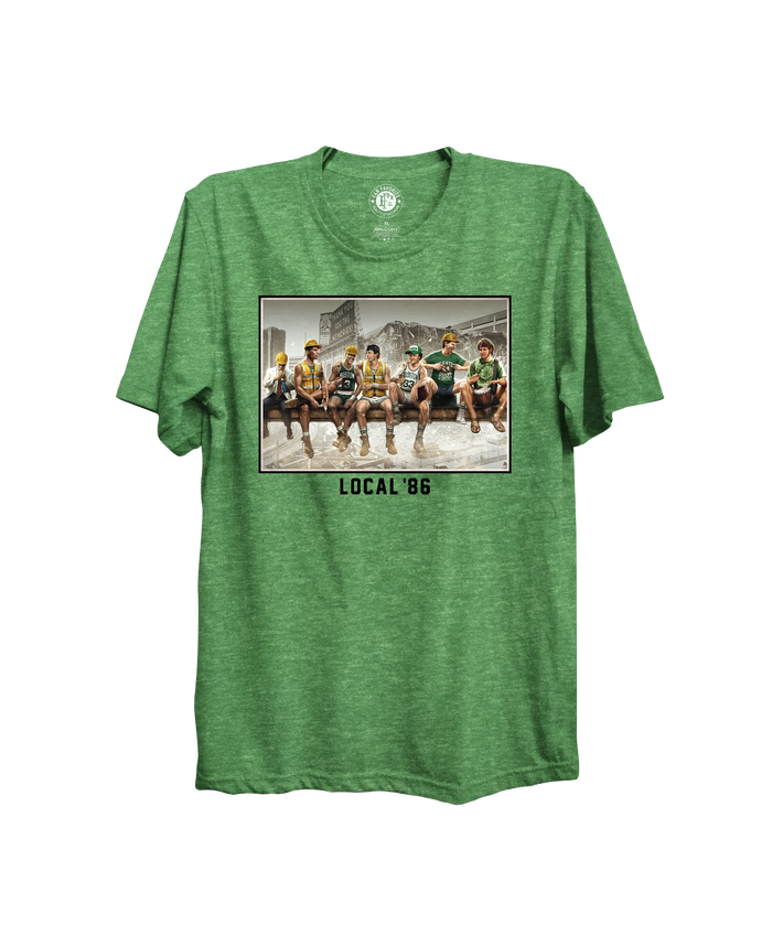 Boston Celtics, Local 86 Tee, Kelly Green