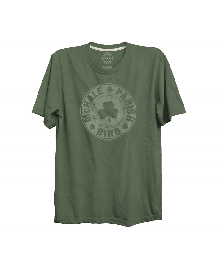 McHale, Parish, Bird T-Shirt, Vintage Green