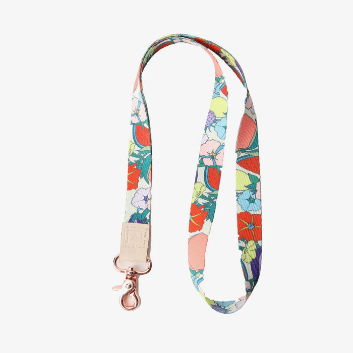 Thread. Neck Lanyard in Peachy