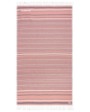 Sand Cloud. Panama Stripe Towel w/ Zipper Pocket