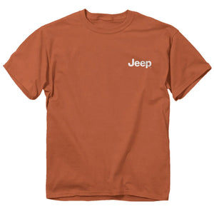 Jeep. Smooth Idyll Short Sleeve T-Shirt, Yam