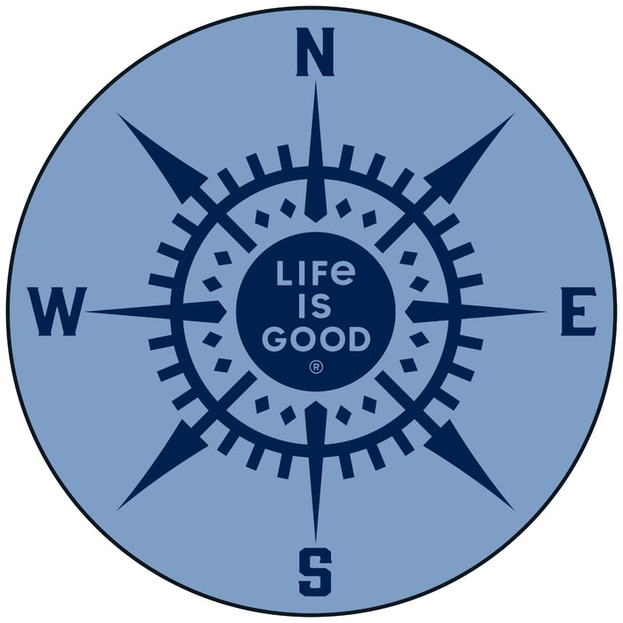 Life is Good. Magnet: LIG Compass