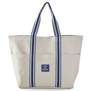Life is Good. On-The-Go Tote Bag Life is Good, Bone White