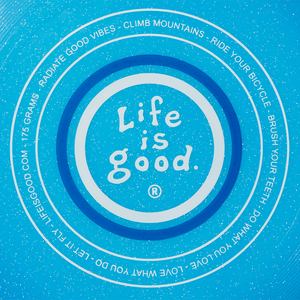 Life is Good. Disc: Vintage LIG Coin, Blue Sparkle