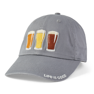Life is Good. Diversified Portfolio Beer Chill Cap, Slate Gray