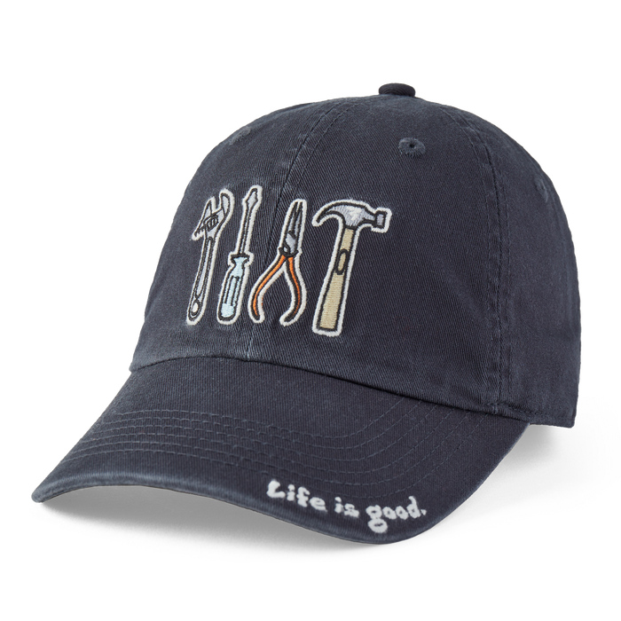 Life is Good. Diversified Portfolio Tools Chill Cap, Jet Black