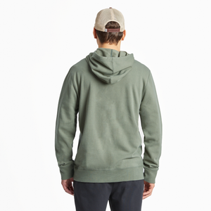 Life is Good. Men's Life Isn't Perfect Simply True Hoodie, Moss Green
