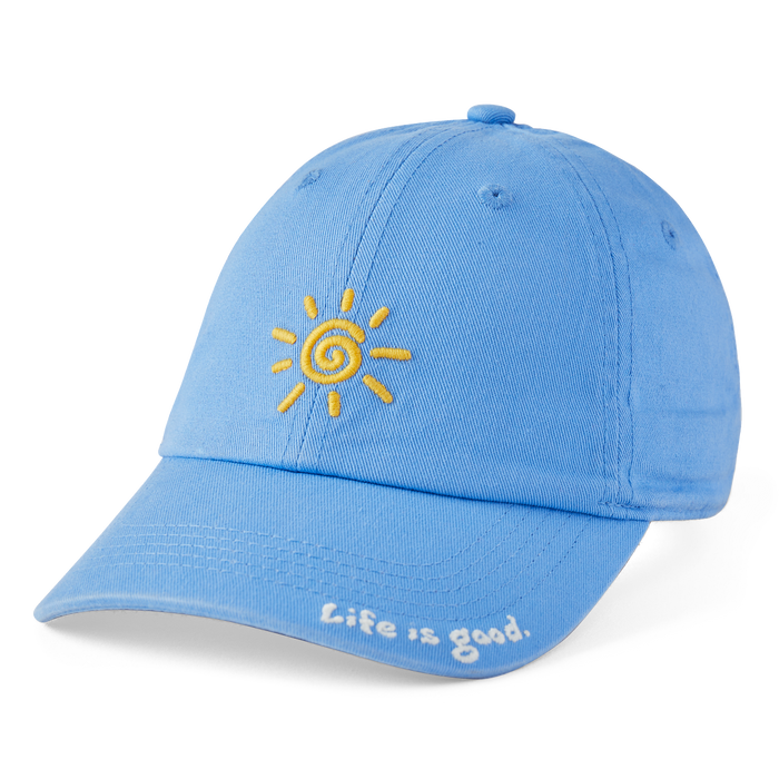 Life is Good. Kid's My Sunshine Chill Cap, Cornflower Blue