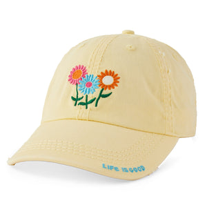 Life is Good. Jackie and Rocket Sunwash Chill Cap, Sandy Yellow