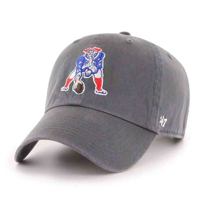 New England Patriots Legacy '47 Clean Up Hat, Charcoal