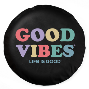 GOOD VIBES TIRE COVER